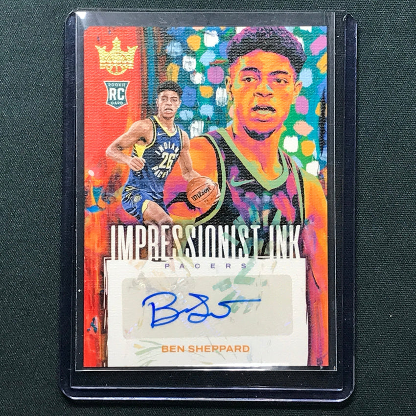2023-24 Court Kings Ben Sheppard Impressionist Ink Rookie Auto 69/99