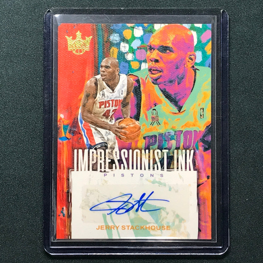 2023-24 Court Kings Jerry Stackhouse Impressionist Ink Auto 79/99