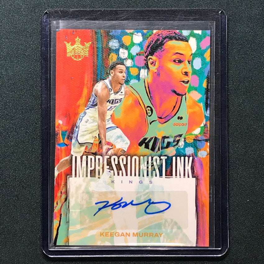 2023-24 Court Kings Keegan Murray Impressionist Ink Auto 77/99