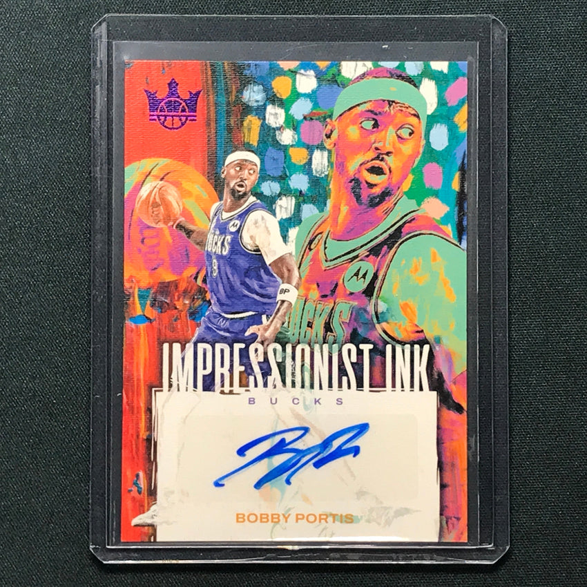 2023-24 Court Kings Bobby Portis Impressionist Ink Auto Violet 34/35