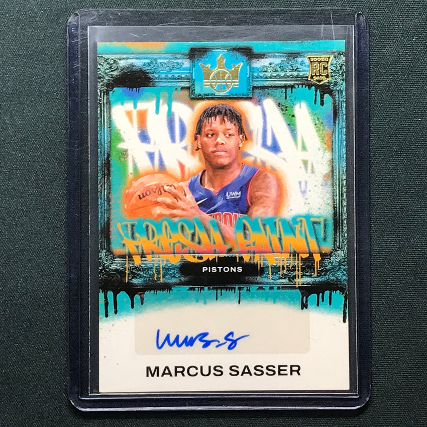 2023-24 Court Kings Marcus Sasser Fresh Paint Rookie Auto 78/125