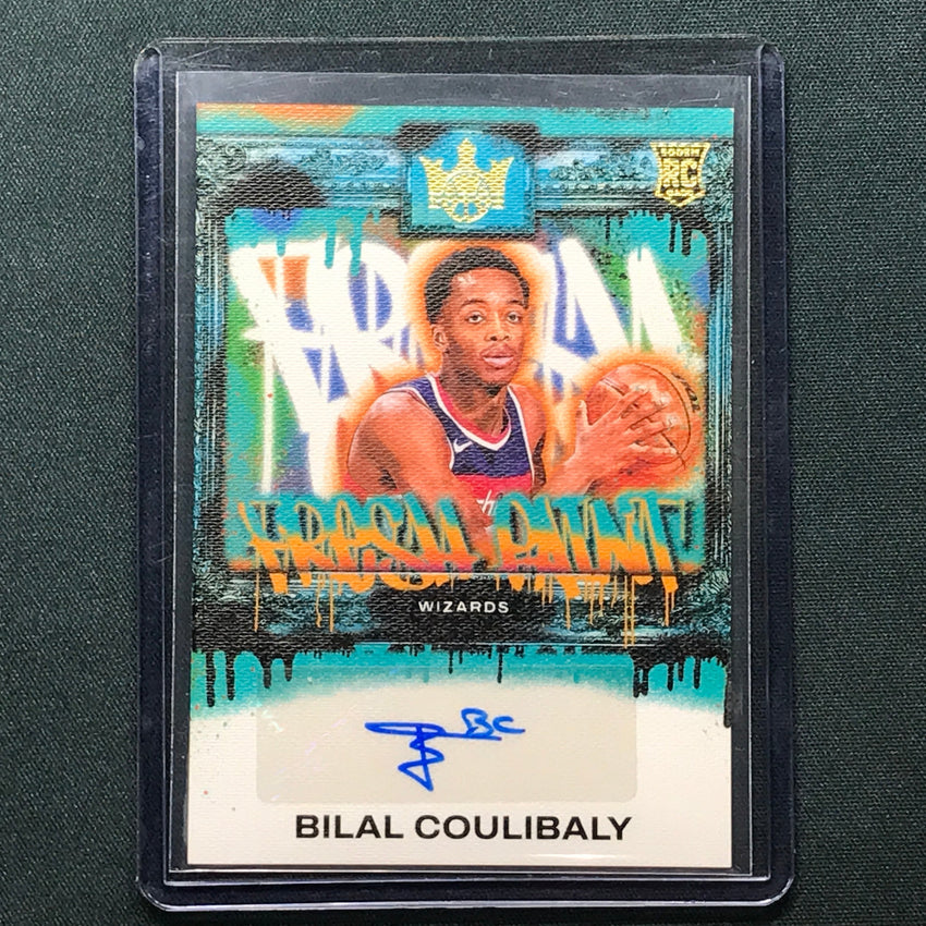 2023-24 Court Kings Bilal Coulibaly Fresh Paint Rookie Auto 123/125