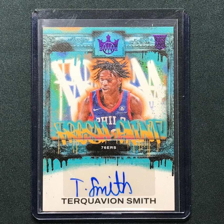 2023-24 Court Kings Terquavion Smith Fresh Paint Rookie Auto Violet 44/49