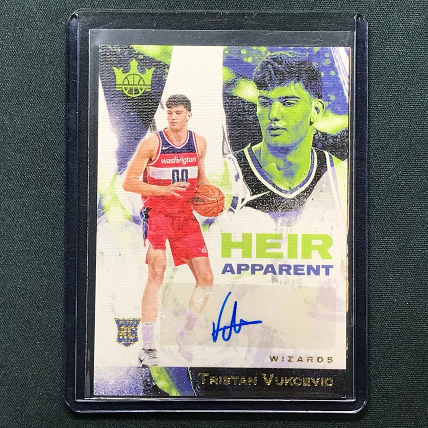2023-24 Court Kings Tristan Vukcevic Heir Apparent Rookie Auto 114/125