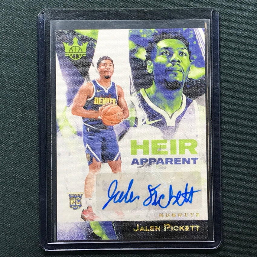 2023-24 Court Kings Jalen Pickett Heir Apparent Rookie Auto 24/125
