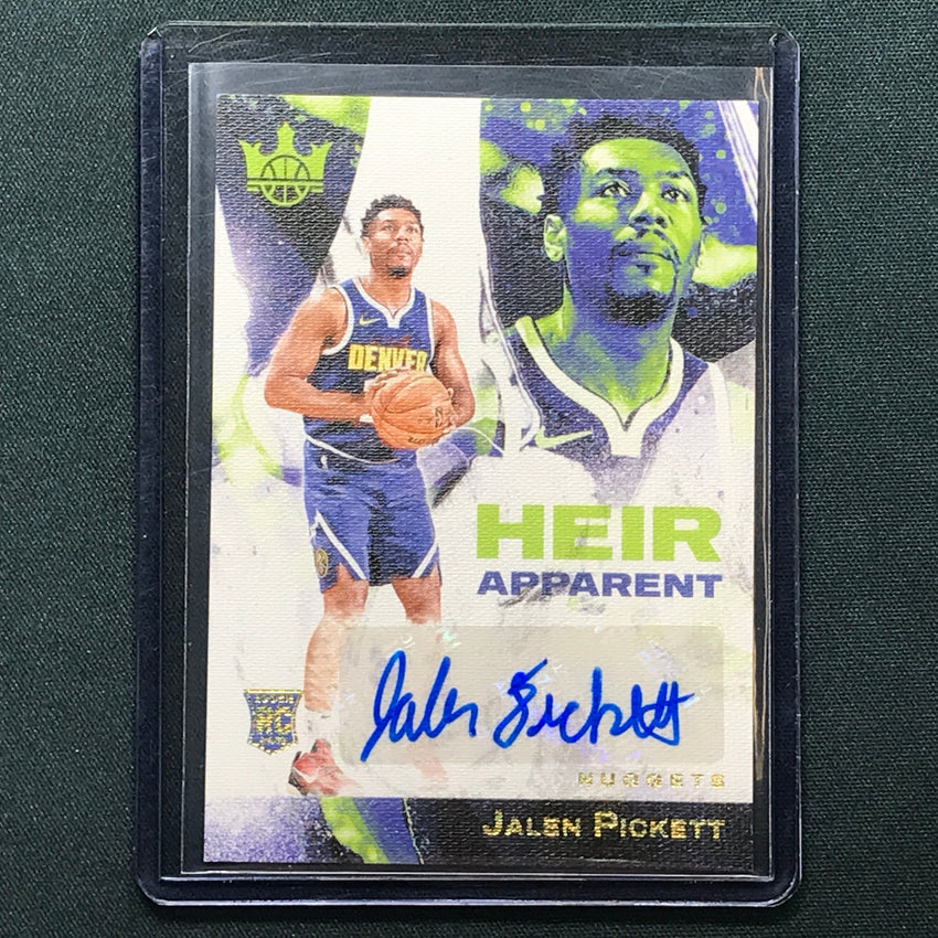 2023-24 Court Kings Jalen Pickett Heir Apparent Rookie Auto 111/125
