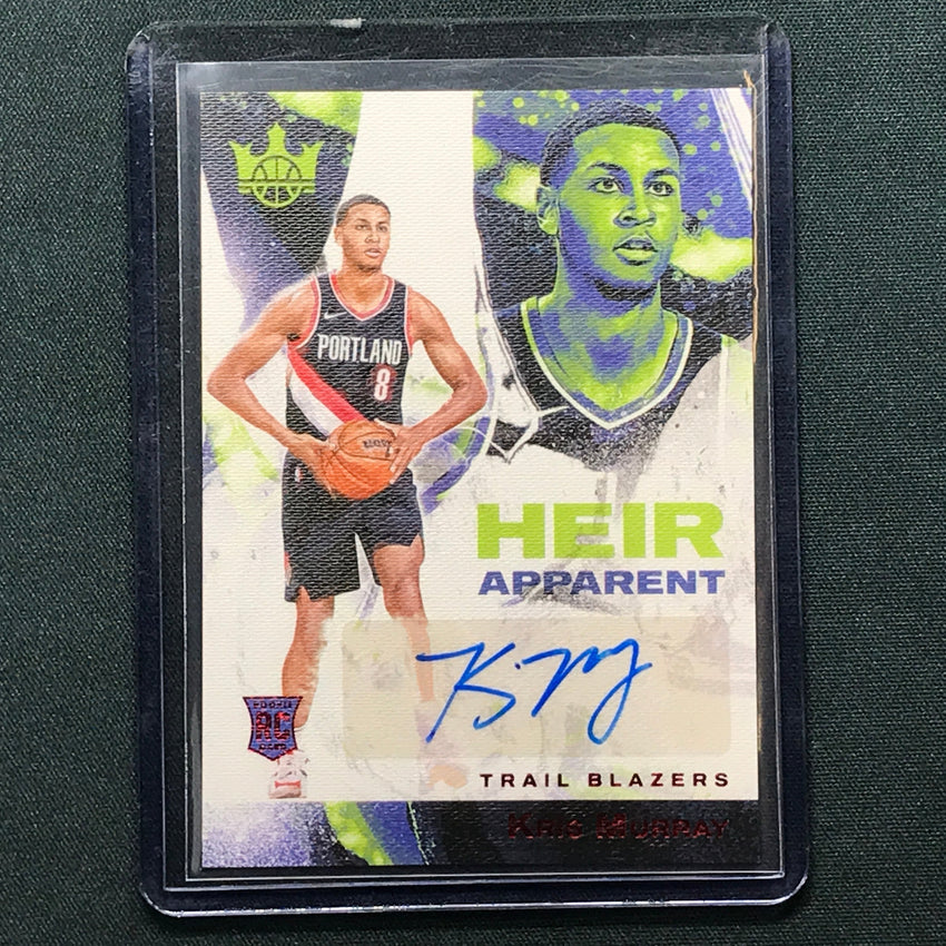 2023-24 Court Kings Kris Murray Heir Apparent Rookie Auto Ruby 13/99