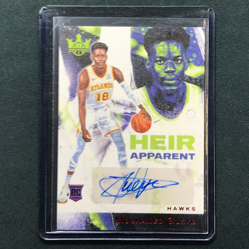 2023-24 Court Kings Mouhamed Gueye Heir Apparent Rookie Auto Ruby 71/99