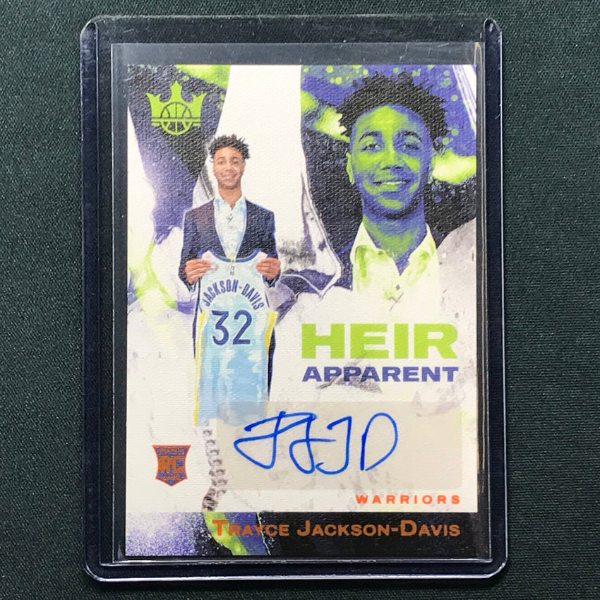 2023-24 Court Kings Trayce Jackson-davis Heir Apparent Rookie Auto Amber 60/75