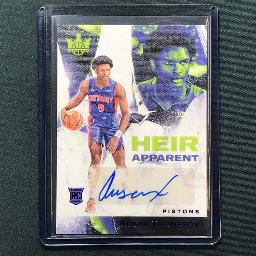 2023-24 Court Kings Ausar Thompson Heir Apparent Rookie Auto Violet 37/49