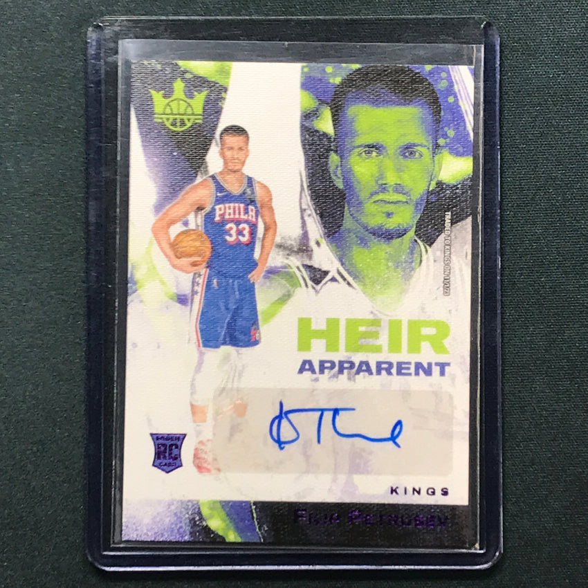 2023-24 Court Kings Filip Petrusev Heir Apparent Rookie Auto Violet 7/49