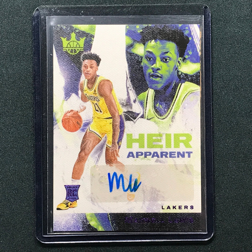 2023-24 Court Kings Maxwell Lewis Heir Apparent Rookie Auto Violet 34/49