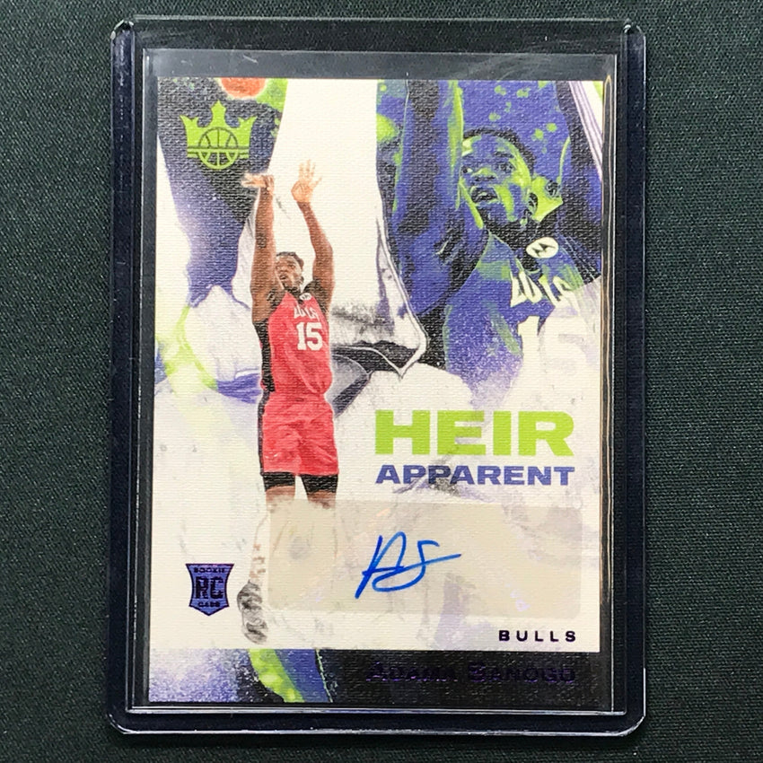 2023-24 Court Kings Adama Sanogo Heir Apparent Rookie Auto Violet 39/49