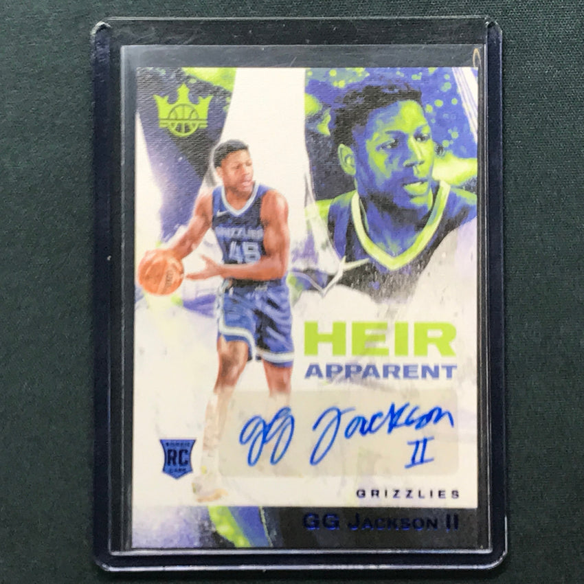2023-24 Court Kings Gg Jackson Ii Heir Apparent Rookie Auto Sapphire 13/25