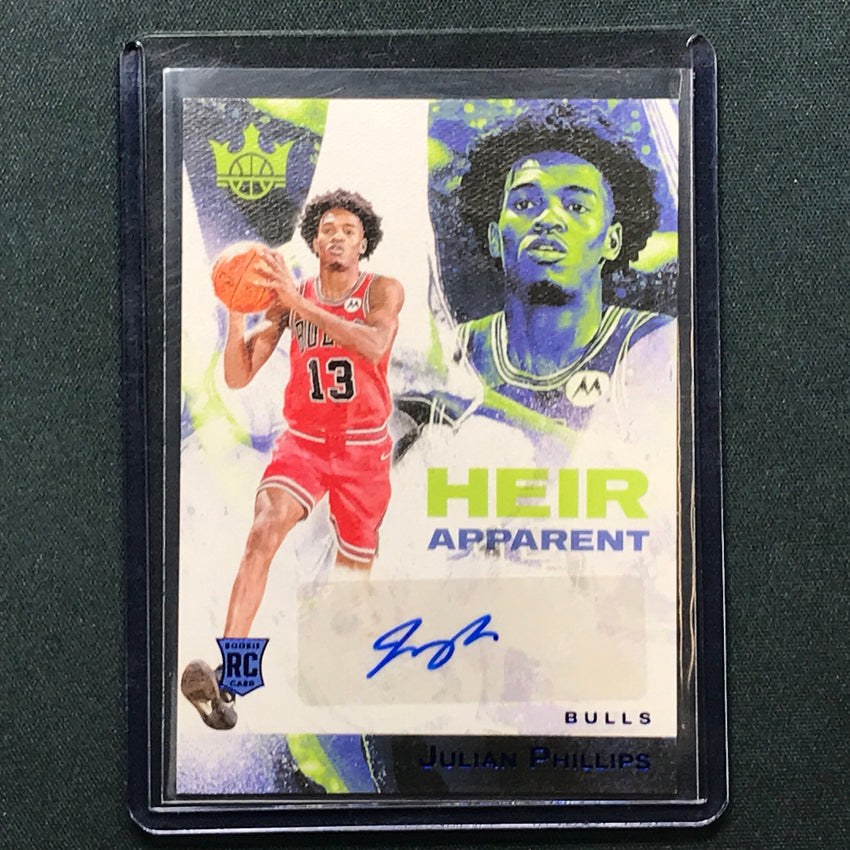 2023-24 Court Kings Julian Phillips Heir Apparent Rookie Auto Sapphire 11/25