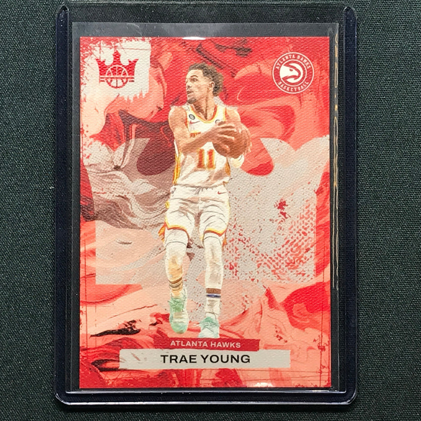 2023-24 Court Kings TRAE YOUNG Base Ruby 27/149 #3