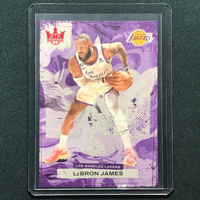 2023-24 Court Kings Lebron James Base Ruby 105/149 No 52