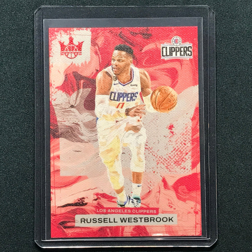 2023-24 Court Kings Russell Westbrook Base Ruby 121/149 No 60