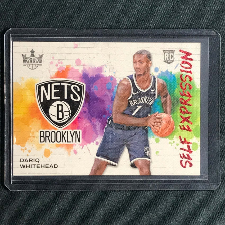 2023-24 Court Kings Dariq Whitehead Self Expression Rookie Ruby 40/149