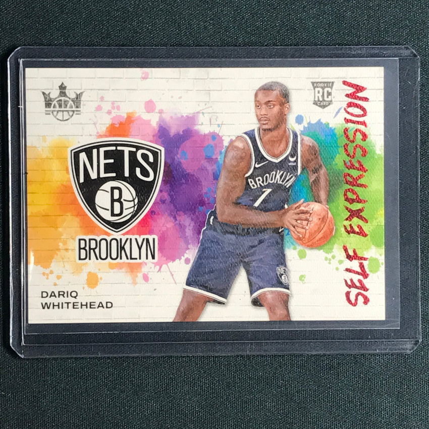 2023-24 Court Kings Dariq Whitehead Self Expression Rookie Ruby 131/149