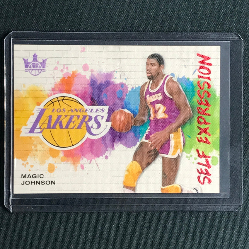 2023-24 Court Kings Magic Johnson Self Expression Ruby 87/149
