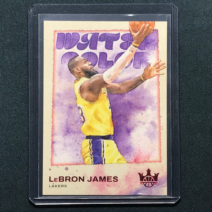 2023-24 Court Kings Lebron James Water Color Ruby 119/149