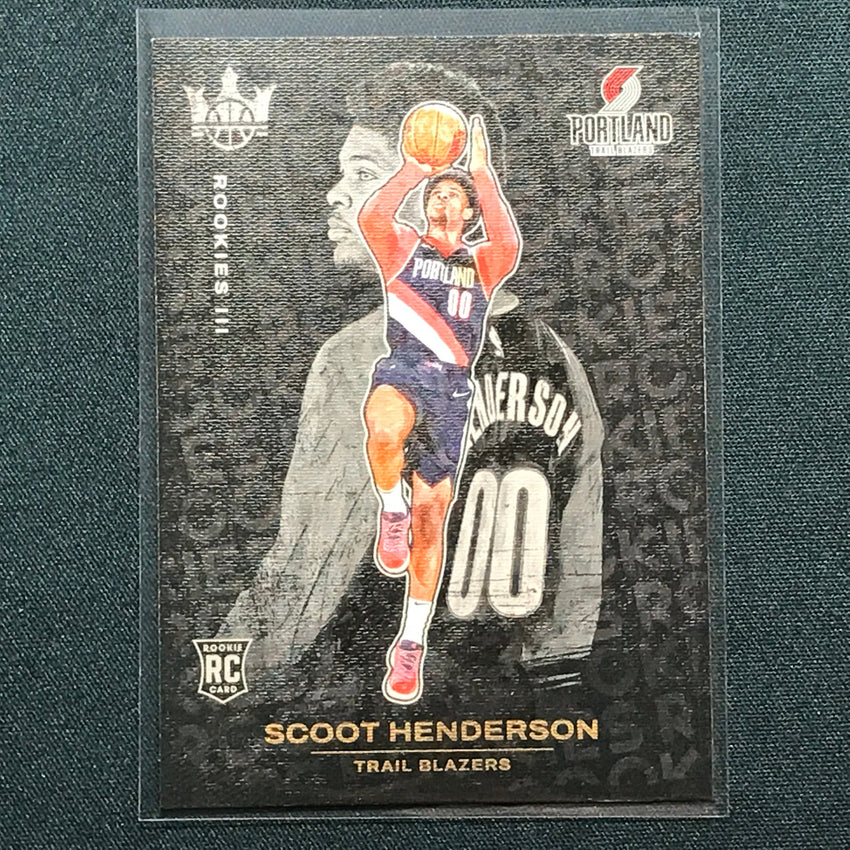 2023-24 Court Kings Scoot Henderson Rookies Iii No 141