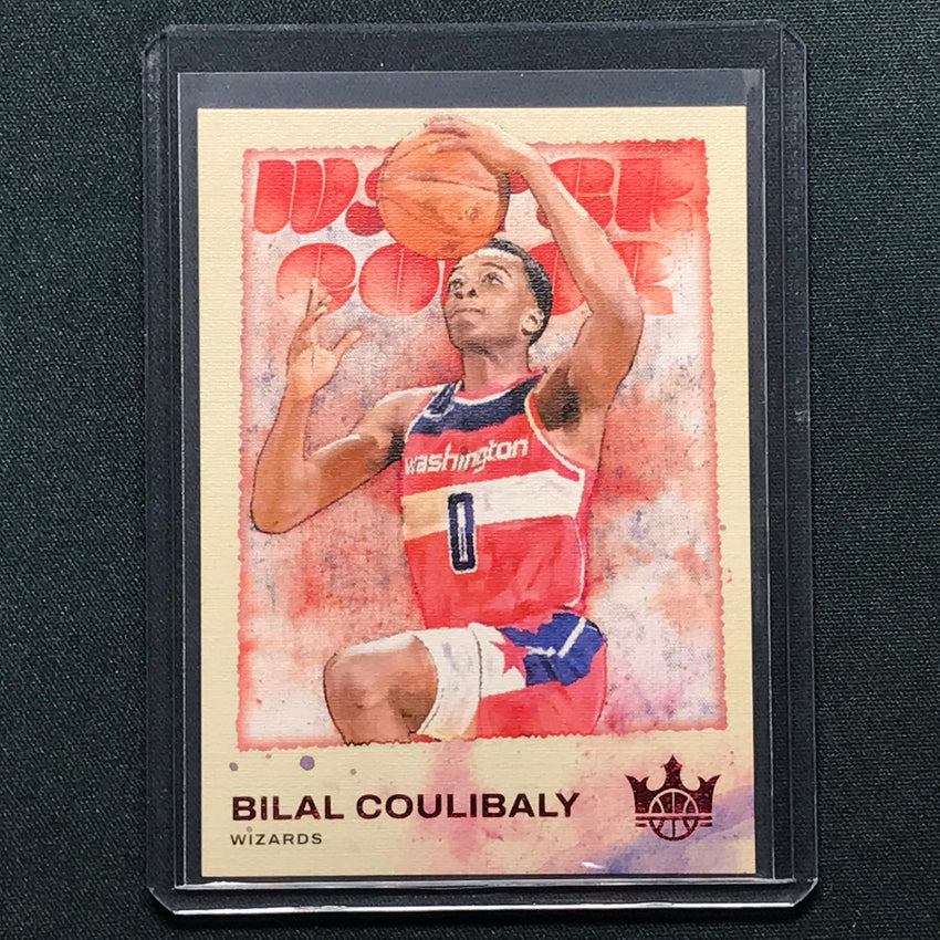2023-24 Court Kings Bilal Coulibaly Water Color Rookie Ruby 52/149