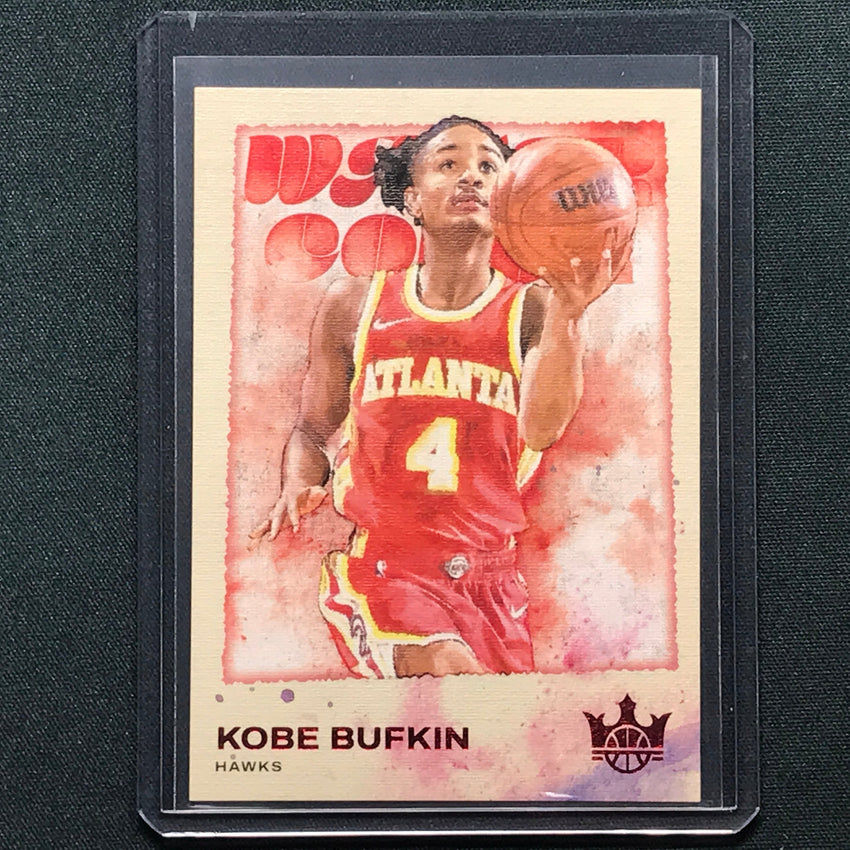 2023-24 Court Kings KOBE BUFKIN Water Color Rookie Ruby 7/149