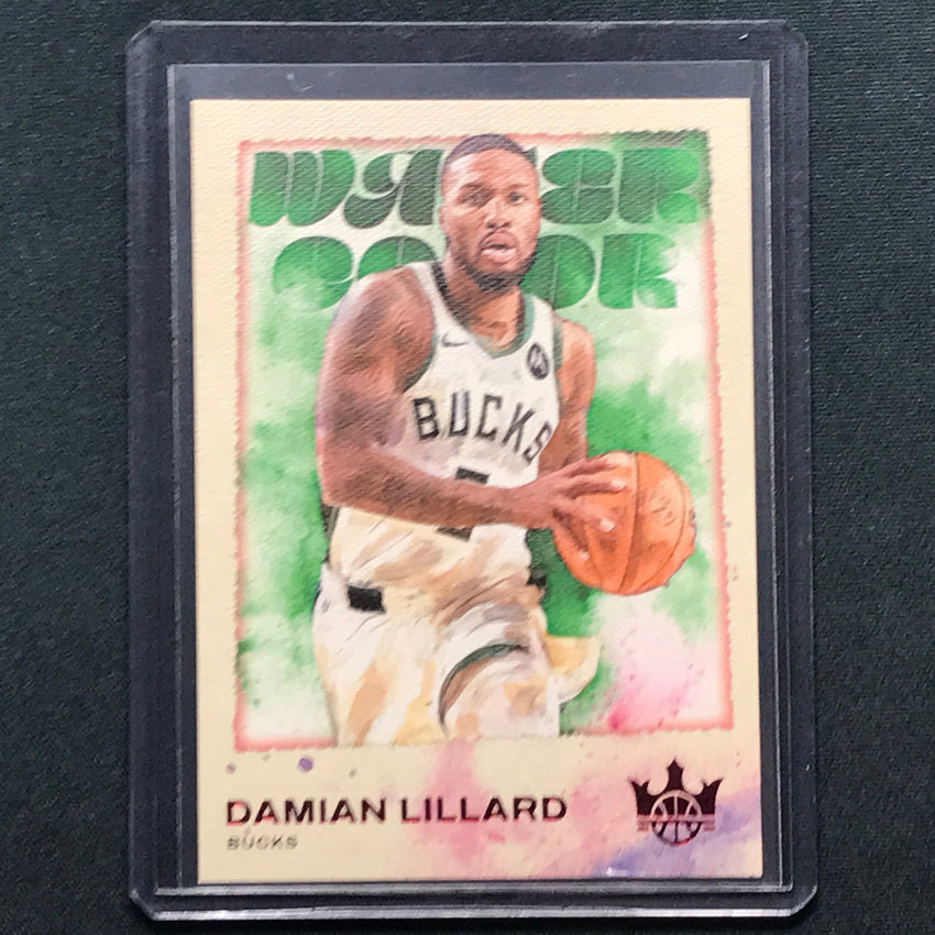 2023-24 Court Kings Damian Lillard Water Color Ruby 43/149