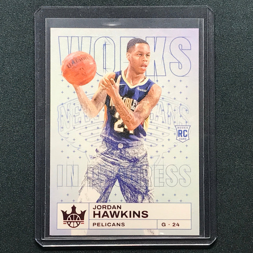 2023-24 Court Kings Jordan Hawkins Works In Progress Rookie Ruby 32/149