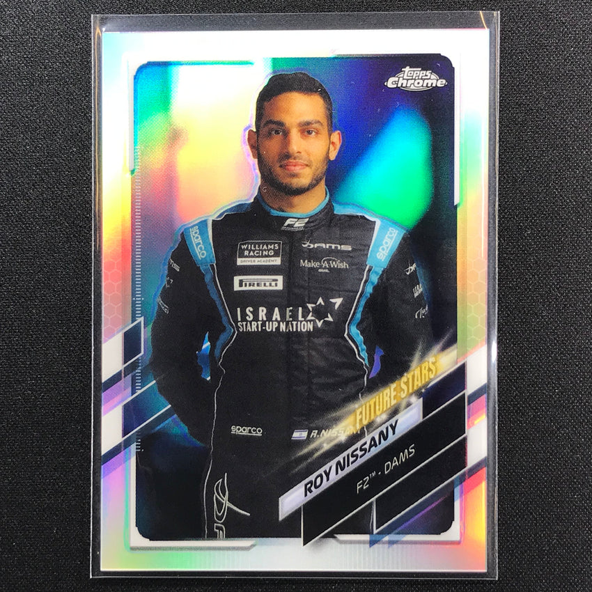 2021 Topps Chrome ROY NISSANY F2 Racers Future Stars Refractor #72