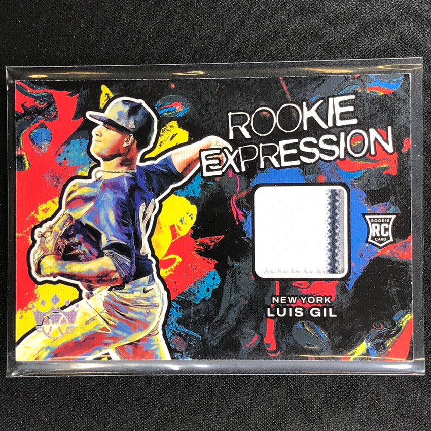 2022 Diamond Kings Luis Gil Rookie Expression Relic No Lg