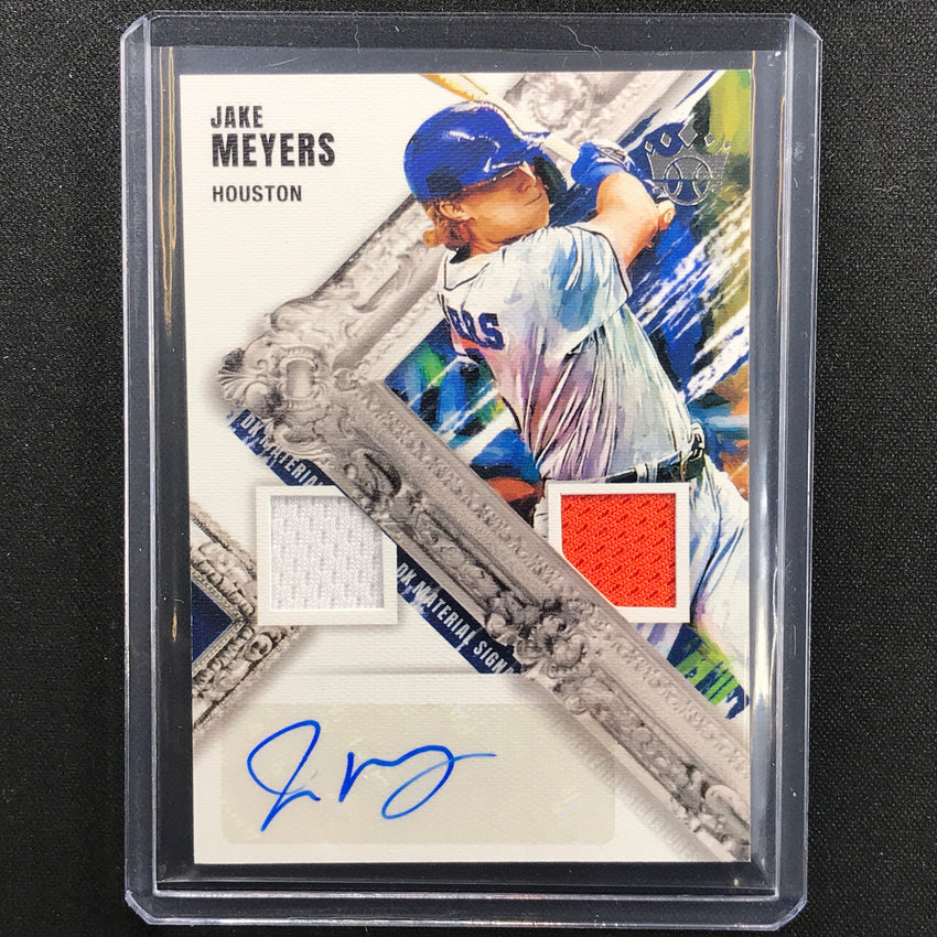 2022 Diamond Kings Jake Meyers Dk Material Signatures Rookie Relic Auto No Me