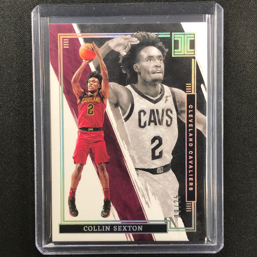 2021-22 Impeccable COLLIN SEXTON Base Holo Silver 9/25