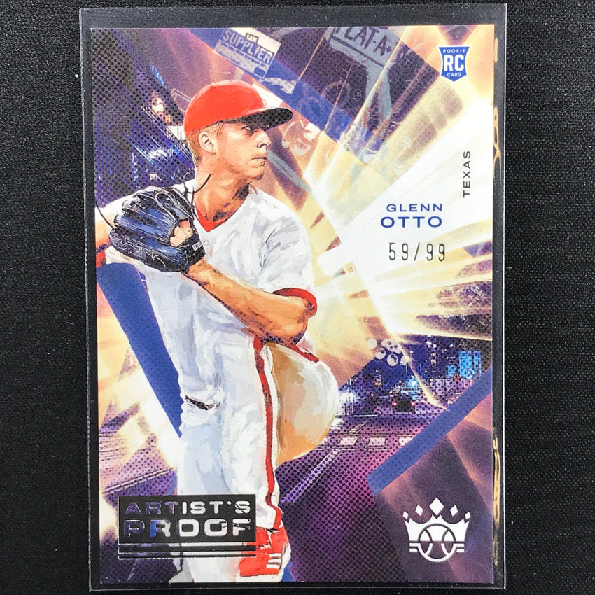 2022 Diamond Kings GLENN OTTO Rookies I Artist Proof Silver 59/99