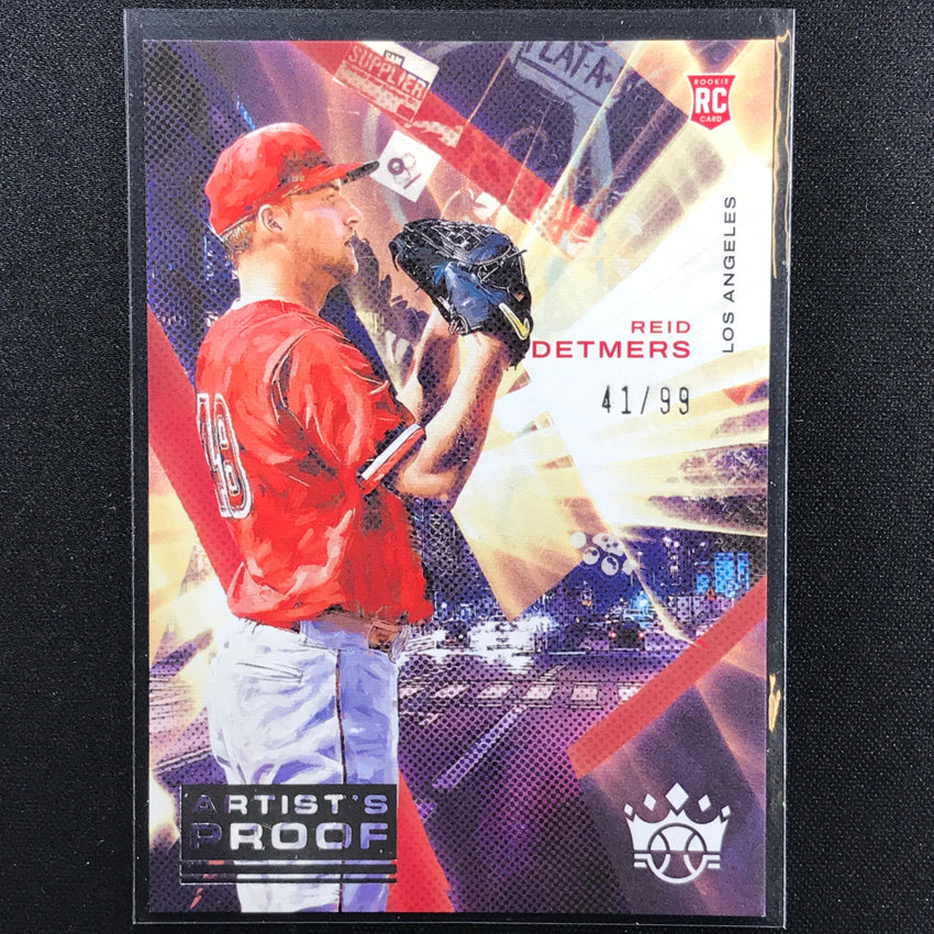 2022 Diamond Kings Reid Detmers Rookies I Artist Proof Silver 41/99