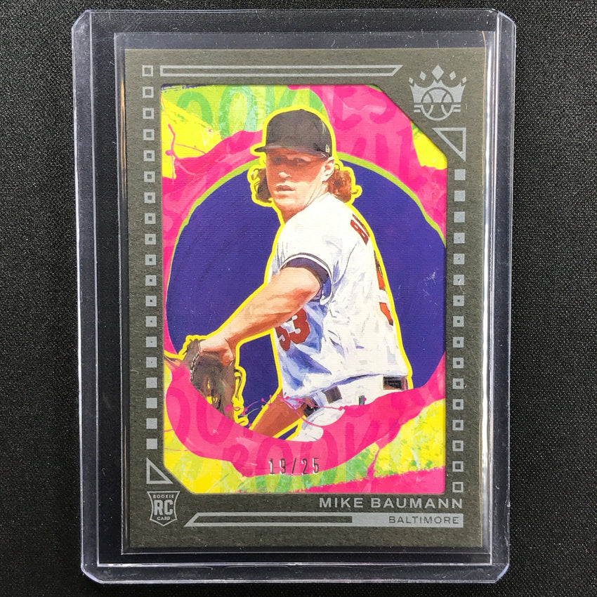 2022 Diamond Kings Mike Baumann Rookies Ii Green Frame 19/25