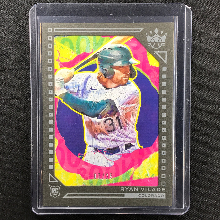2022 Diamond Kings RYAN VILADE Rookies II Green Frame 7/25