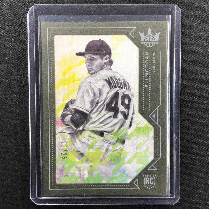 2022 Diamond Kings ELI MORGAN Rookies III Green Frame 20/25