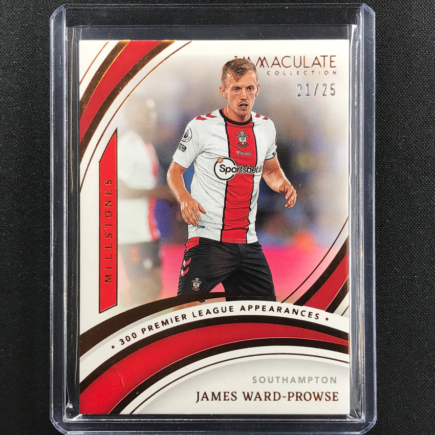 2022-23 Immaculate James Ward-prowse Milestones Bronze 21/25