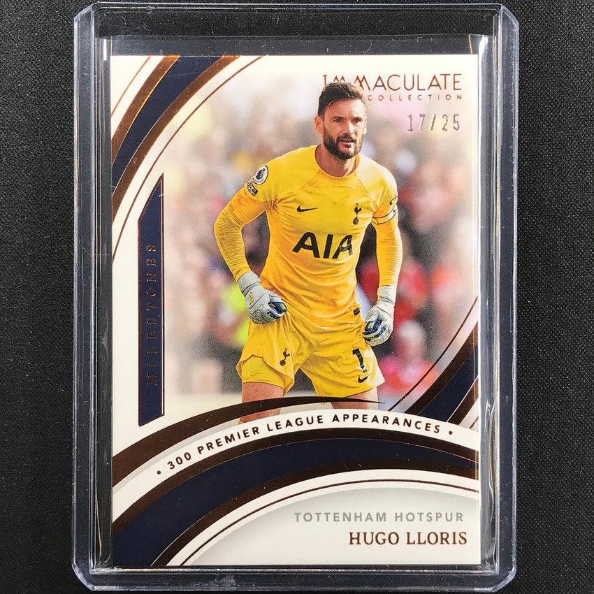 2022-23 Immaculate Hugo Lloris Milestones Bronze 17/25