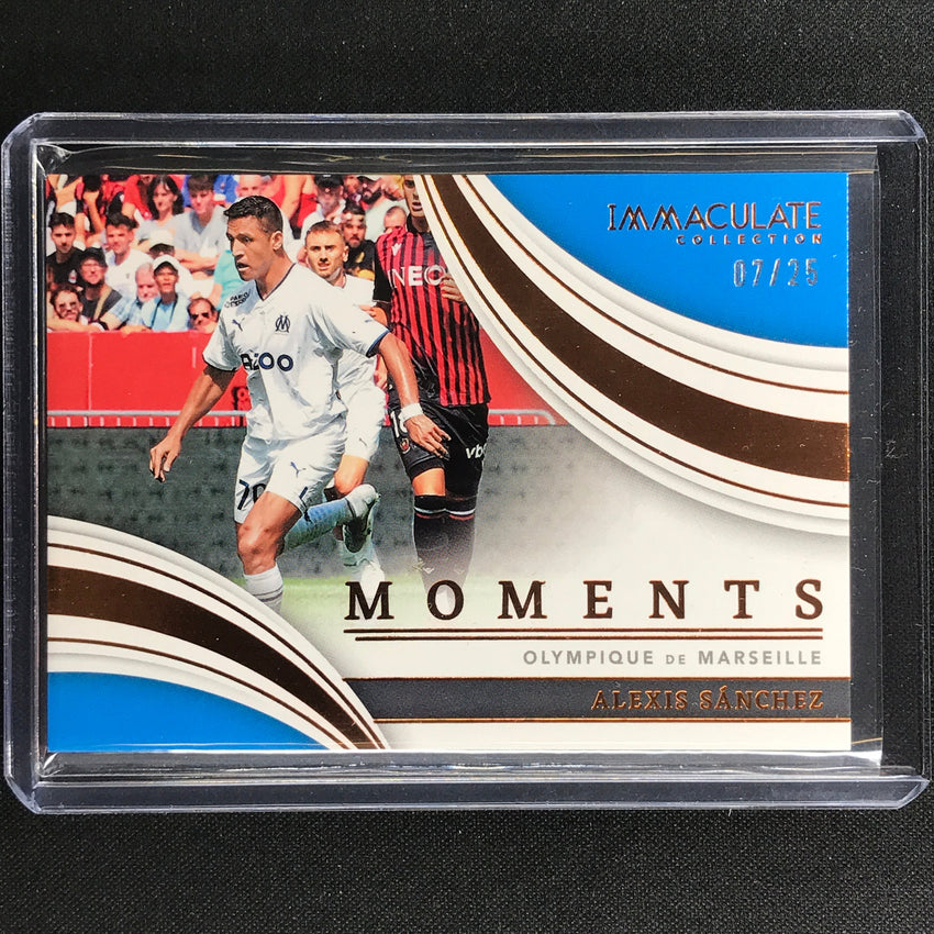 2022-23 Immaculate Alexis Sanchez Moments Bronze 7/25