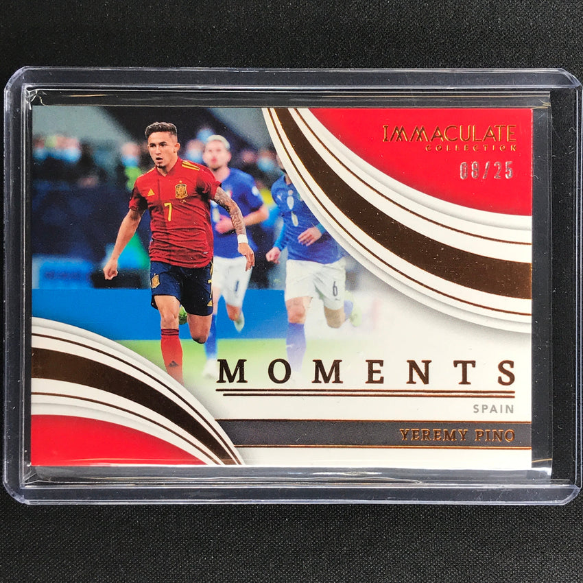 2022-23 Immaculate Yeremy Pino Moments Bronze 8/25