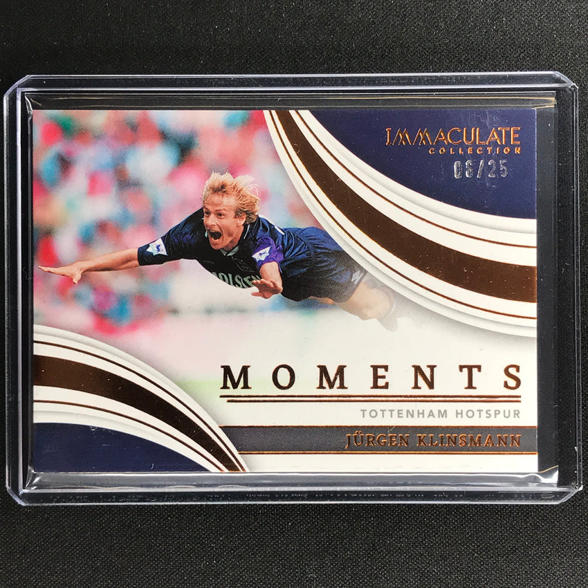 2022-23 Immaculate Jurgen Klinsmann Moments Bronze 6/25