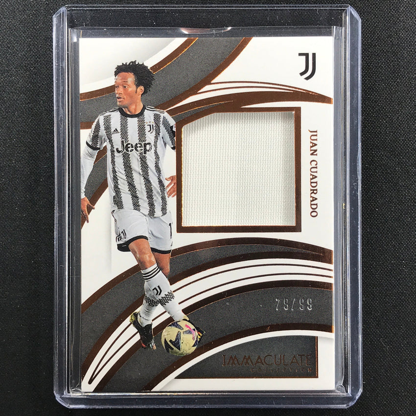 2022-23 Immaculate Juan Cuadrado Brilliance Jersey Relic Bronze 79/99