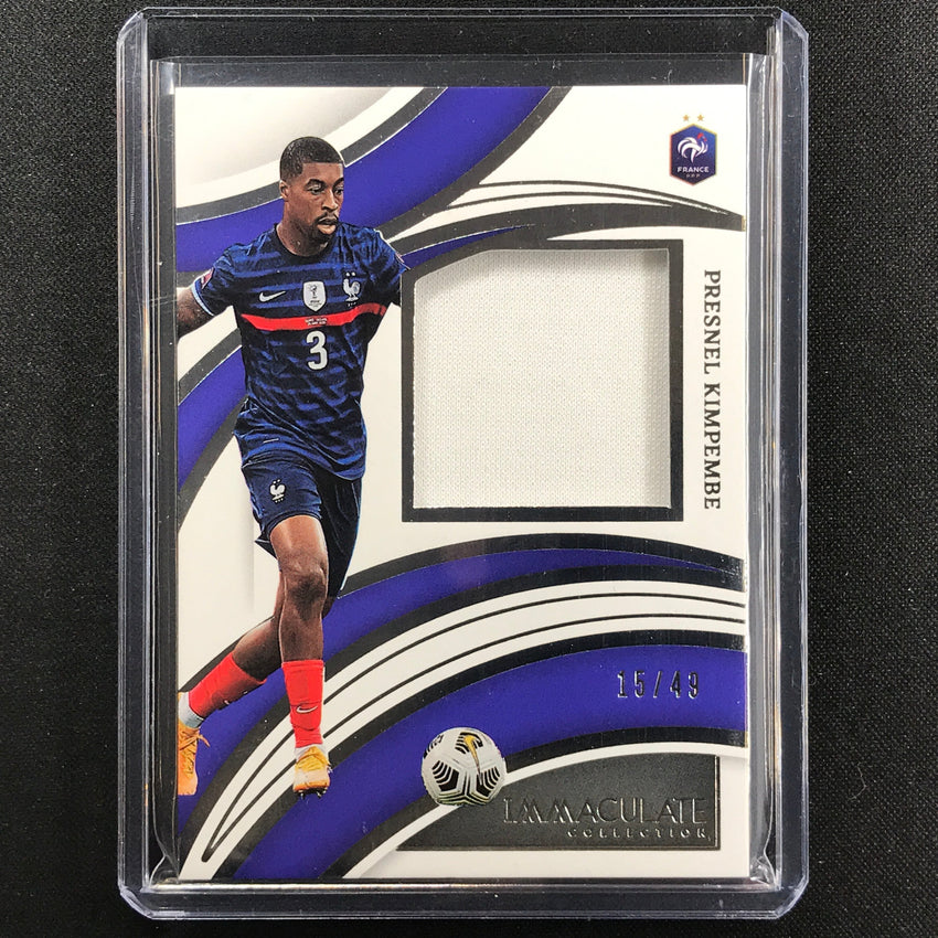 2022-23 Immaculate Presnel Kimpembe Brilliance Jersey Relic Silver 15/49