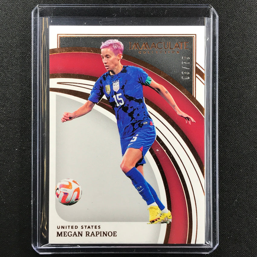 2022-23 Immaculate Megan Rapinoe Base Bronze 3/75