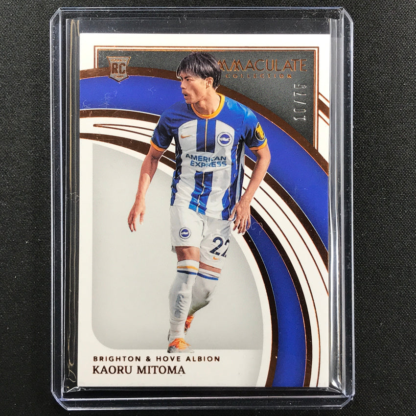 2022-23 Immaculate Kaoru Mitoma Rookie Base Bronze 10/75
