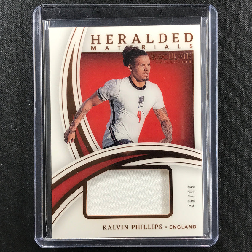 2022-23 Immaculate Kalvin Phillips Heralded Materials Jersey Relic Bronze 46/99